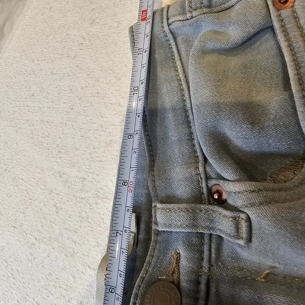 Levi's Kids Size 12 Adjustable Waist Flare Jeans Y2K Retro Boho Western School